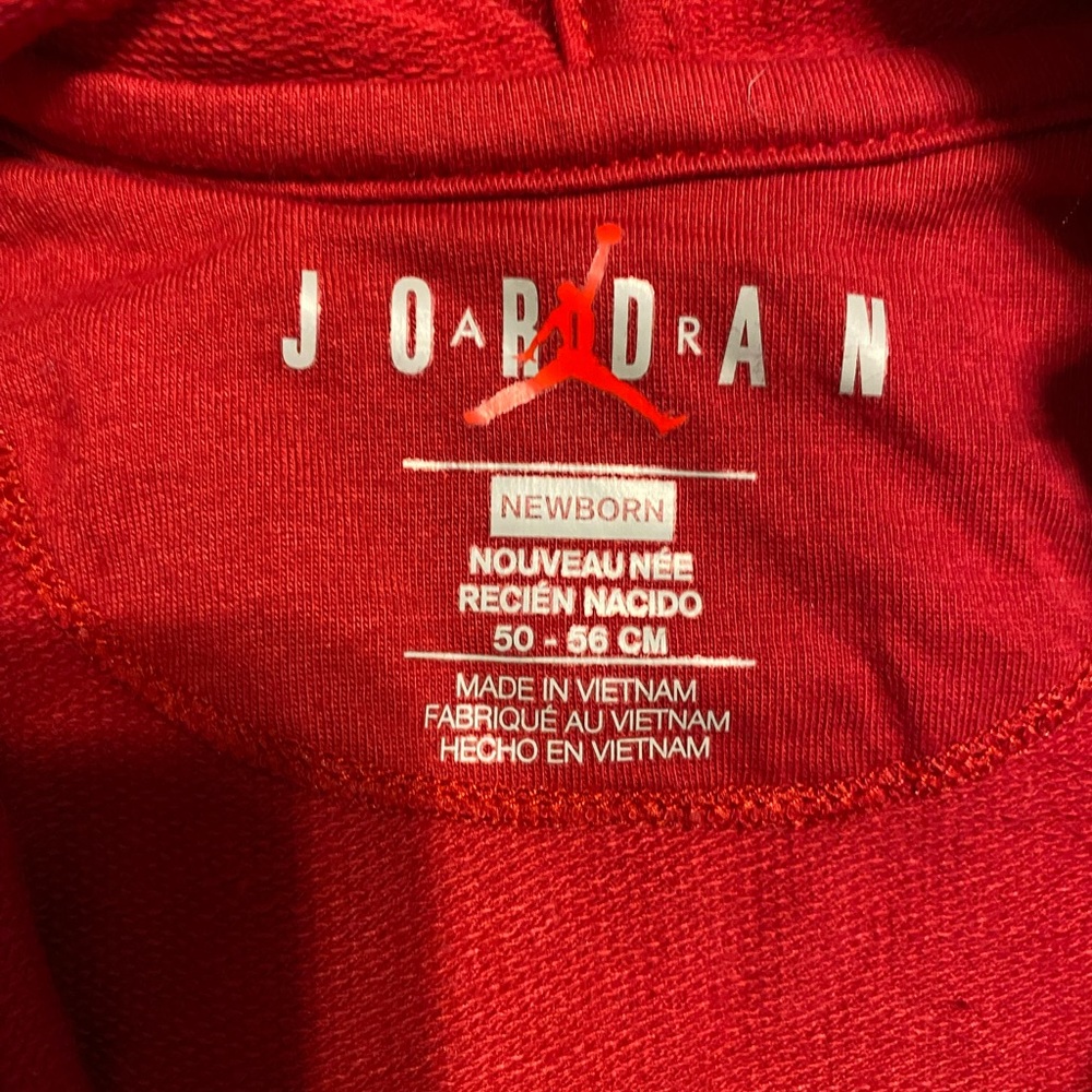 Jordan infant onesie